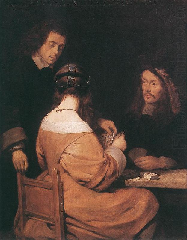 Card-Players awr, TERBORCH, Gerard